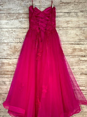 PINK A LINE GOWN