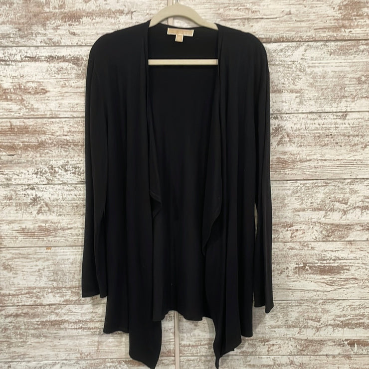 BLACK OPEN CARDIGAN