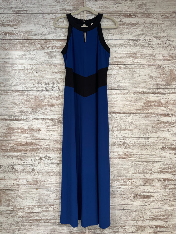 BLUE/BLACK MAXI DRESS $129