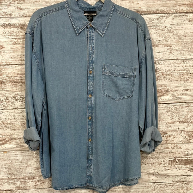 BLUE DENIM VINTAGE SHIRT
