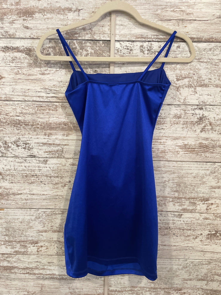ROYAL BLUE SHORT DRESS