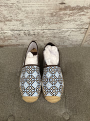 BLUE/WHITE CANVAS SHOE-NEW$225