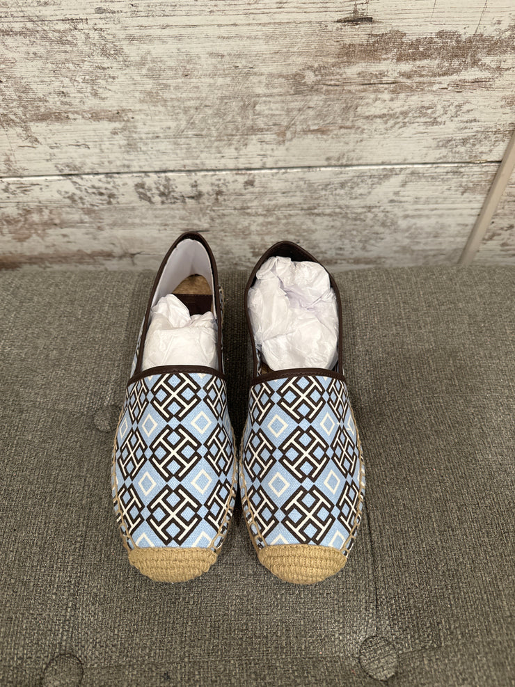 BLUE/WHITE CANVAS SHOE-NEW$225