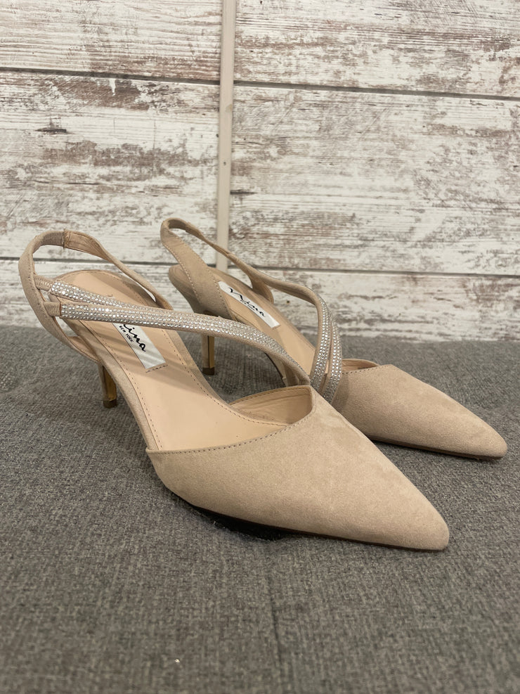 TAN SUEDE HEELS