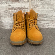 TAN SUEDE HIKING BOOTS (NEW)