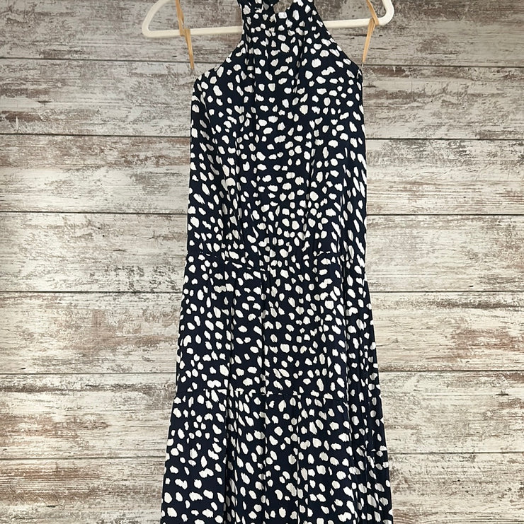 NAVY 100% COTTON DRESS (NEW)