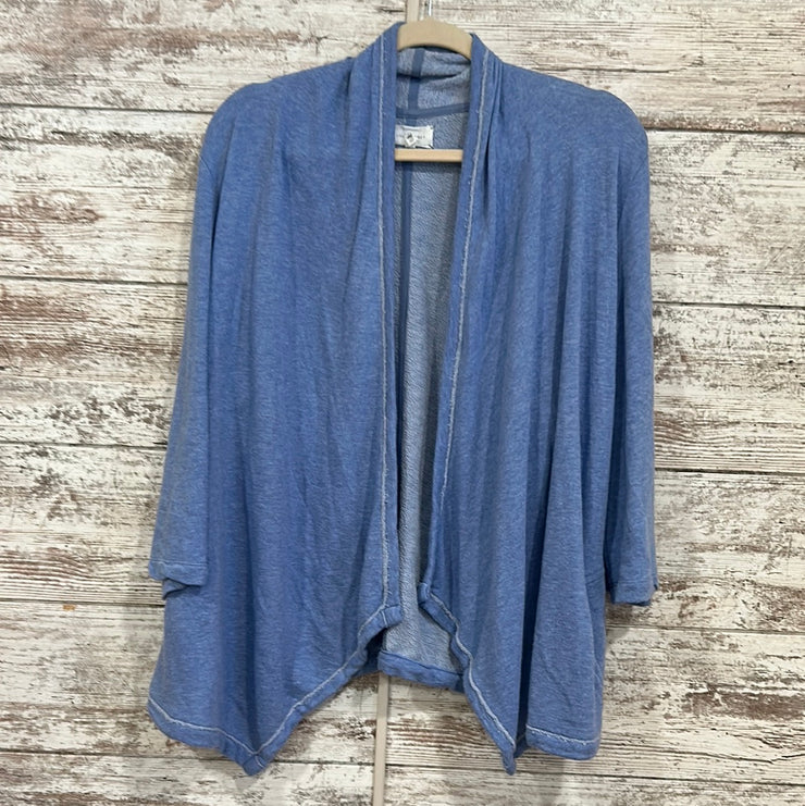 BLUE OPEN CARDIGAN