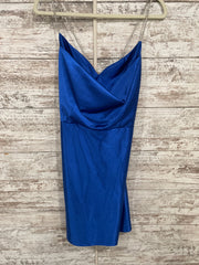 ROYAL BLUE SHORT DRESS