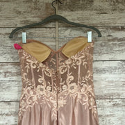 PINK LONG EVENING GOWN