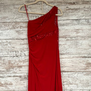 RED LONG EVENING GOWN