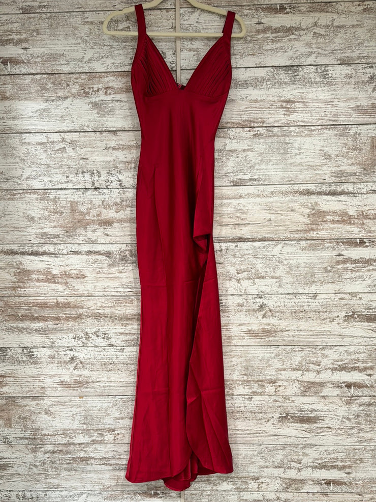 RED LONG EVENING GOWN (NEW)