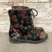 BLACK/FLORAL BOOTS (NEW) $140
