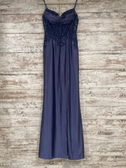 LAVENDER LONG EVENING GOWN
