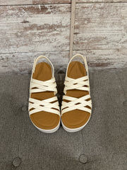 WHITE LITE RIDE SANDALS $105