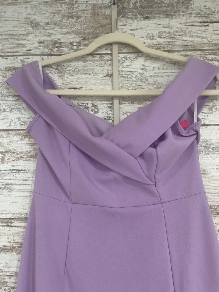 LAVENDER LONG EVENING GOWN