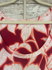 ORANGE FLORAL MAXI DRESS $139