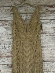 GOLD SPARKLY LONG DRESS (NEW)