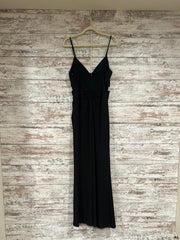 BLACK LONG EVENING GOWN