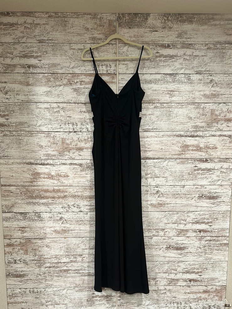 BLACK LONG EVENING GOWN