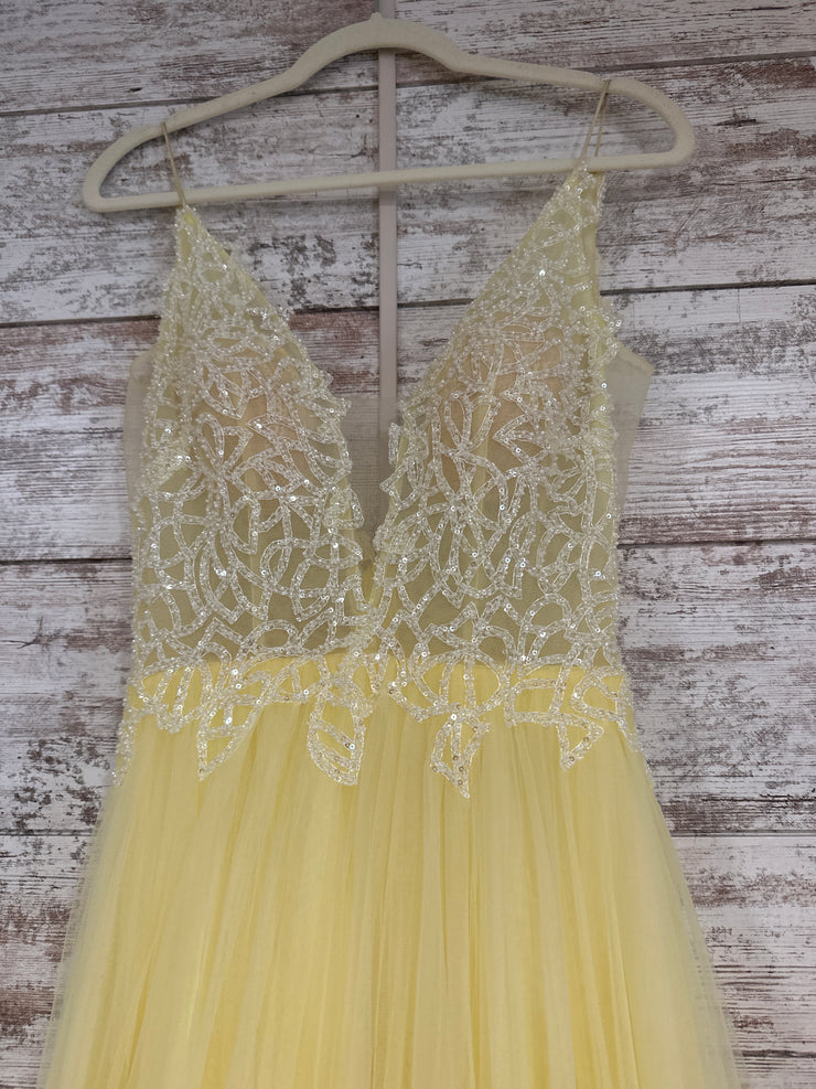 YELLOW PRINCESS GOWN