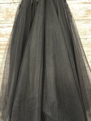 BLACK PRINCESS/A LINE GOWN