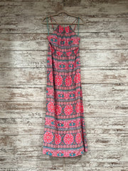 PINK/FLORAL MAXI DRESS $228