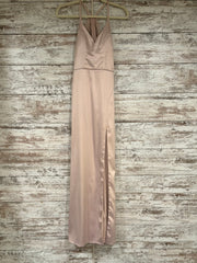 PINK LONG EVENING GOWN