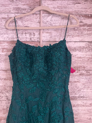 GREEN/FLORAL MERMAID GOWN