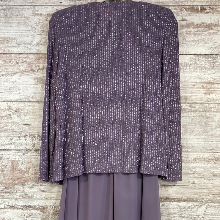 LAVENDER 2 PC. LONG DRESS SET