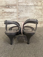 SILVER SPARKLY HEELS (NEW) $98