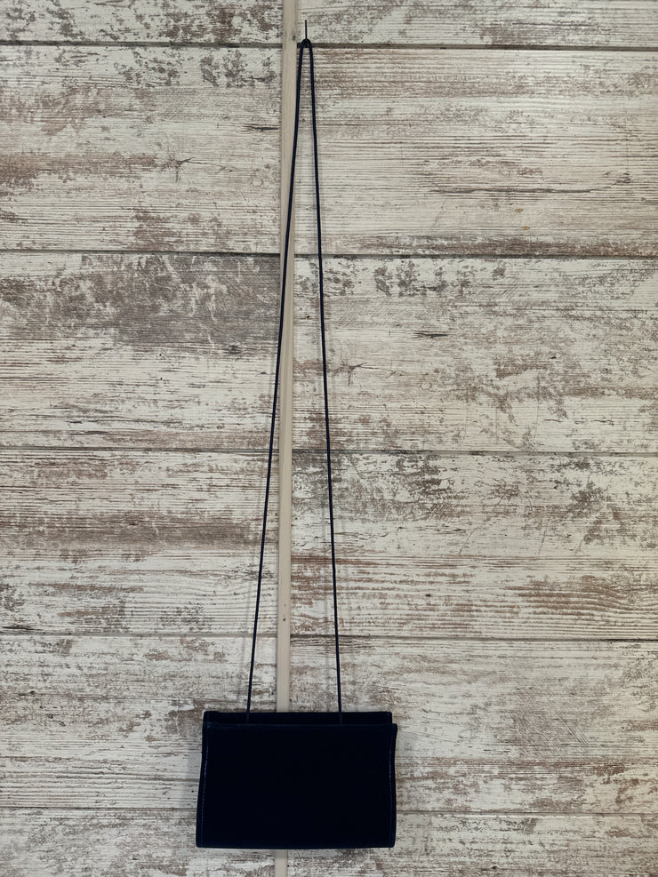 VINTAGE - BLUE VELVET PURSE