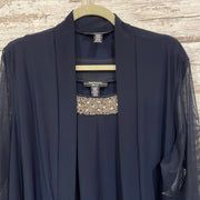 NAVY 2 PC. SHORT DRESS SET-NEW