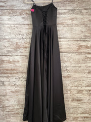 BLACK A LINE GOWN (NEW)