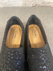 BLACK LOAFERS $75