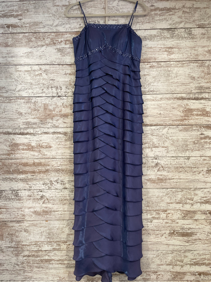 BLUE/PERIWINKLE LONG DRESS