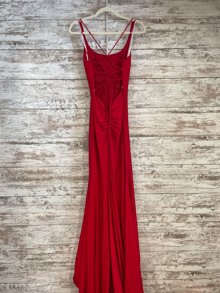 RED MERMAID GOWN
