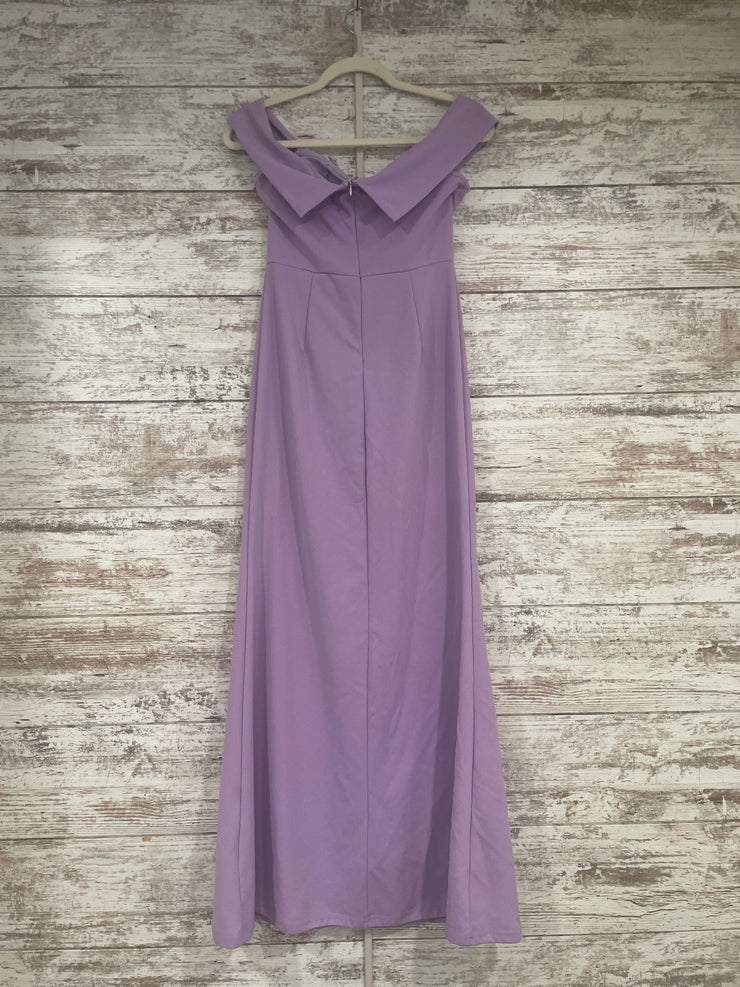 LAVENDER LONG EVENING GOWN