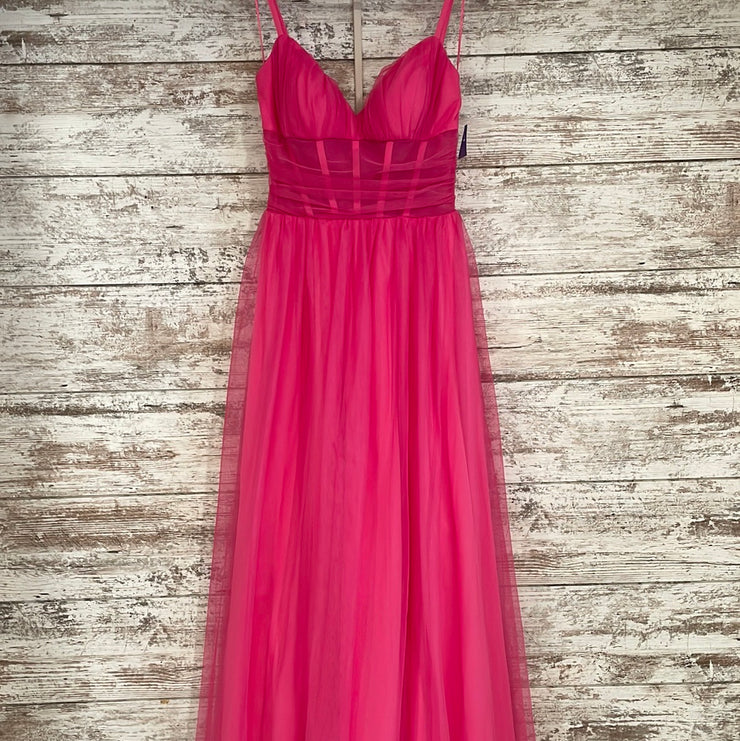 PINK A LINE GOWN (NEW)