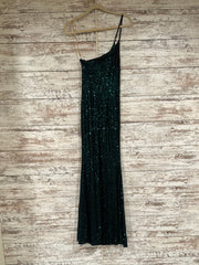 GREEN FULL SEQUIN LONG DRESS