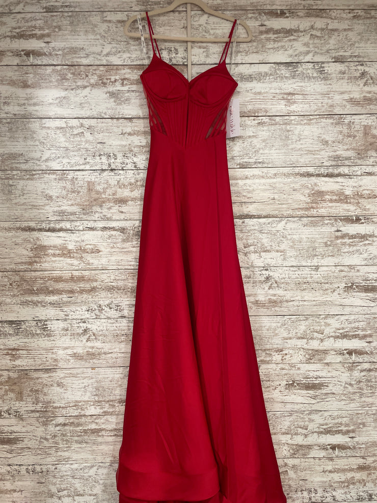 RED A LINE GOWN (NEW)