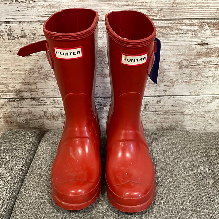 RED RAIN BOOTS $160