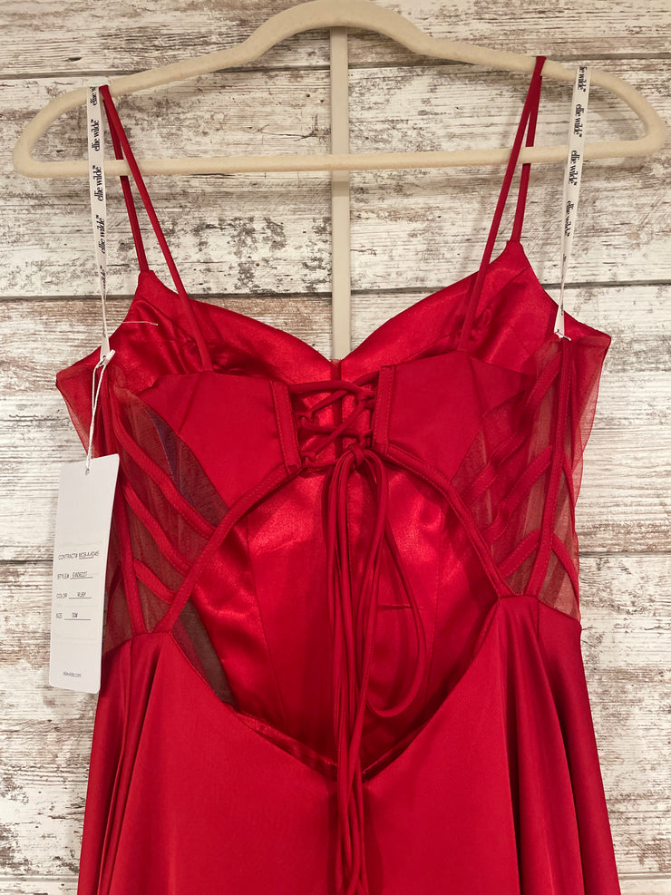 RED A LINE GOWN (NEW)
