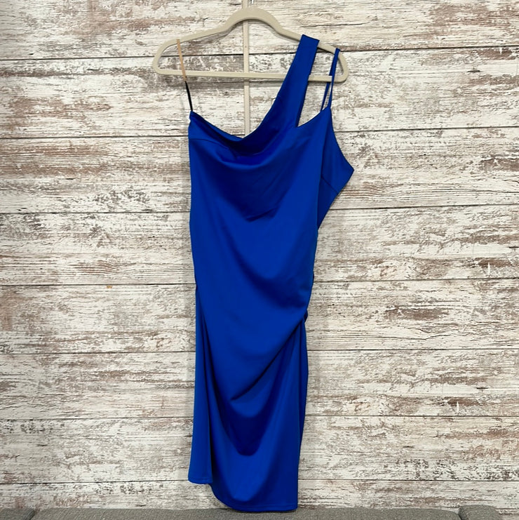 ROYAL BLUE SHORT DRESS