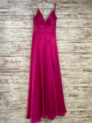 PINK A LINE GOWN