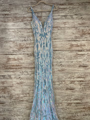 BLUE/PINK SPARKLY LONG MERMAID