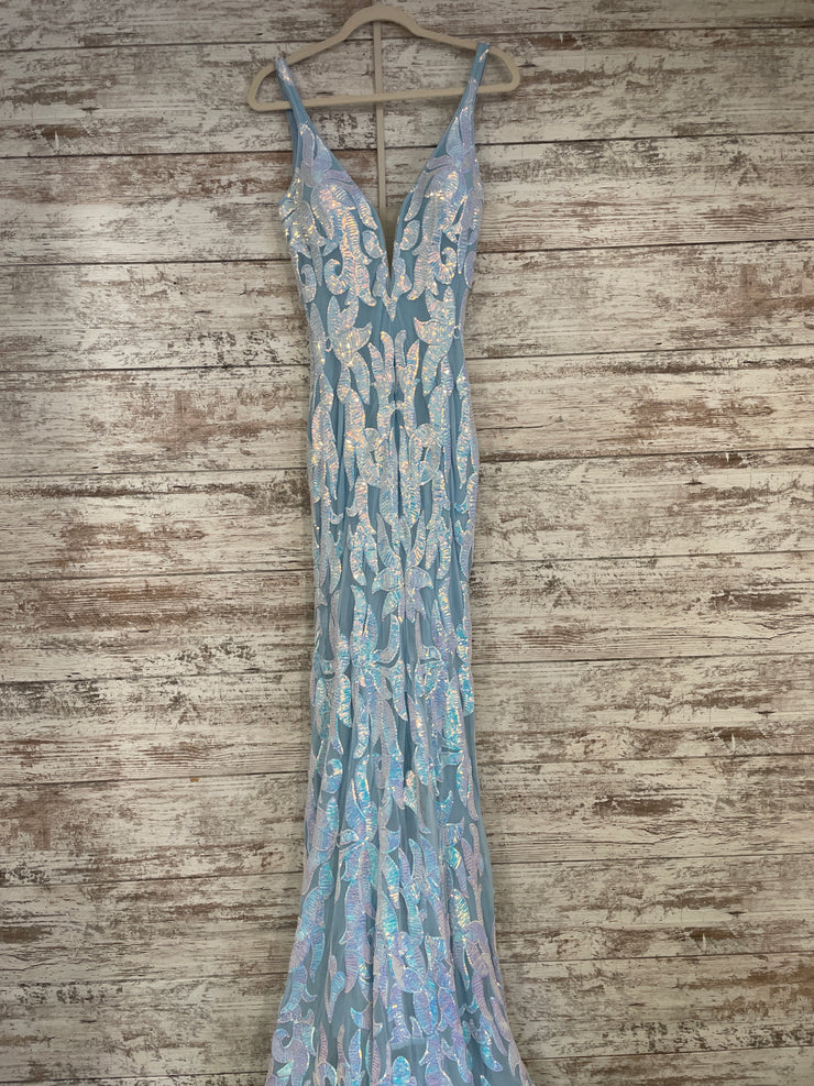 BLUE/PINK SPARKLY LONG MERMAID