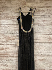 BLACK SPARKLY LONG DRESS (NEW)