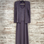 LAVENDER 2 PC. LONG DRESS SET