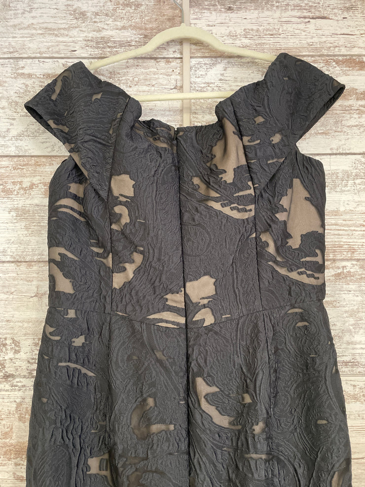 NAVY/BLACK FLORAL DRESS $3,100