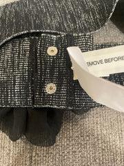 BLACK/SILVER BELT (NEW) $25